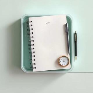 Compact PaperMint desk setup for small spaces
