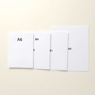 Size chart comparing A5, B5, and A4 proportions