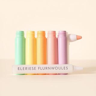 Pastel highlighter pack arranged on desk