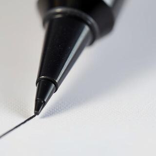 0.3 mm fineliner tip close-up