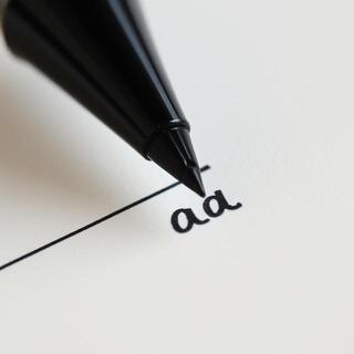 0.5 mm gel tip writing sample