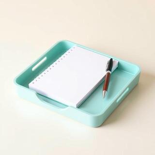 Compact mint tray sized for small desks